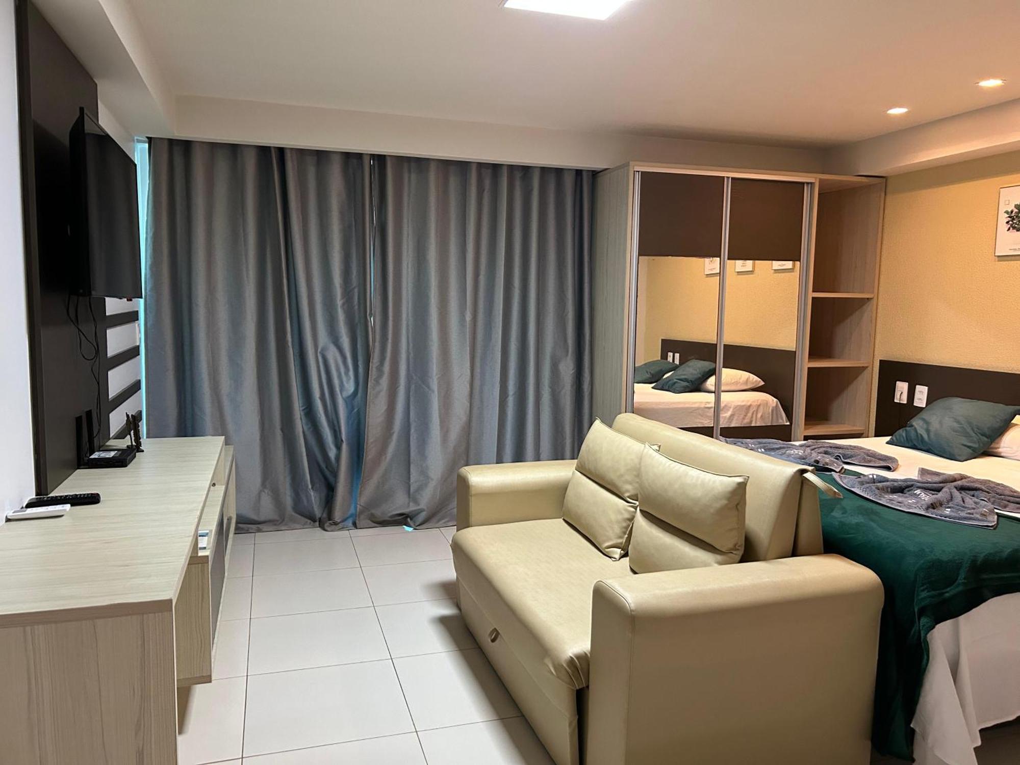 Tabatinga Flat - Beira Mar Aparthotel Conde  Luaran gambar